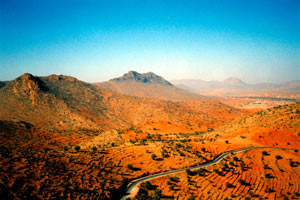 19.11.1998 - Eindrucksvolle Landschaft des Anti-Atlas