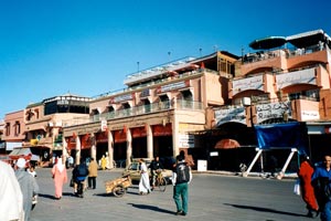 21.11.1998 - Djemaa el Fna in Marrakech
