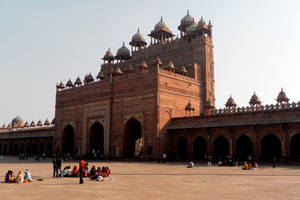 18.12.2011 - Fatehpur Sikri - Haupstadt des Großmogul Akbar