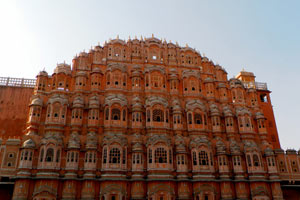 19.12.2011 - Palast der Winde (Hawa Mahal) in Jaipur