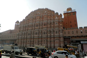 19.12.2011 - Palast der Winde (Hawa Mahal) in Jaipur