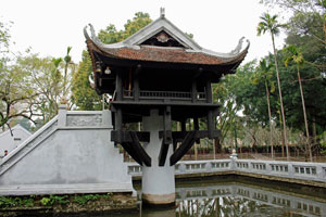 15-02-15 - One Pillar Pagoda Chua Mot Cot from the 11th century