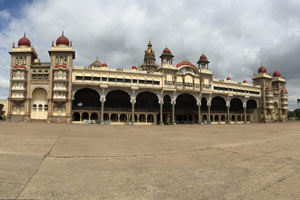 28.08.2016 - Mysore Palace - toller Palast in Mysore