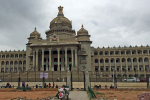24.09.2016 - Parlamentsgebäude von Karnataka in Bangalore