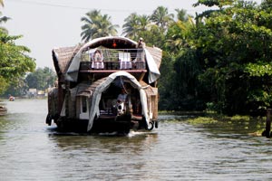 04.01.2012 - Backwaters bei Alleppey - Hausboot