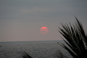 03.03.2015 - Schöne Sonnenuntergänge am Strand