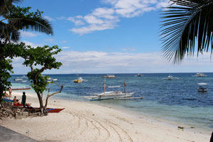 06.01.2016 - Alona Beach in der Nähe unseres Resorts