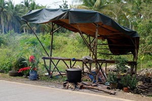 08.01.2016 - Kleine überdachte Feuerstelle