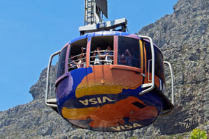 22.11.2016 - Auf dem Weg zum Tafelberg - bei guter Sicht und geringem Wind