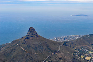 22.11.2016 - Blick von Tafelberg auf den Lion's Head