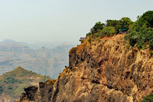 12.03.2016 - Felsformationen Nähe Arthur Seat bei Old Mahabaleshwar