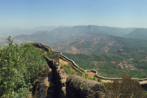 13.03.2016 - Blick vom Pratapgad Fort