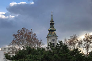 25.12.2018 - Die Kathedrale Hl. Michael in der Nähe der Festung