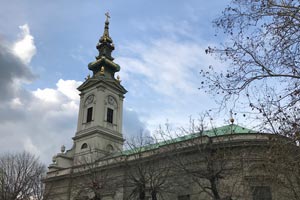 25.12.2018 - Die Kathedrale Hl. Michael in der Nähe der Festung