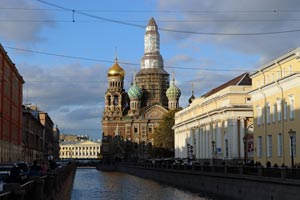01.10.2019 - Berühmte Auferstehungskirche (oder Blutkirche, Erlöserkirche) (Ð¡Ð¾Ð±Ð¾Ñ€ Ð’Ð¾ÑÐºÑ€ÐµÑÐµÐ½Ð¸Ñ Ð¥Ñ€Ð¸ÑÑ‚Ð¾Ð²Ð°)