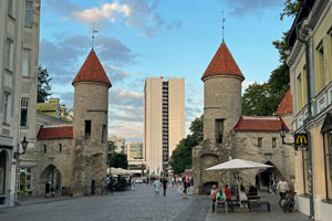 08.08.2024 - Die Lehmpforte (Viru-Tor) ist ein Stadttor der Revaler Stadtbefestigung 