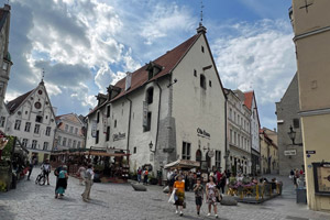 09.08.2024 - Wunderhübsche Altstadt von Tallinn mit eindrucksvollen Gebäuden