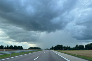 06.08.2024 - Eindrucksvolle Wolkenkulisse: sind wir schon in der Hölle?